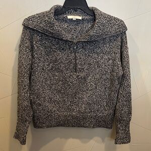 Loft Cozy Black and White Women's Sweater